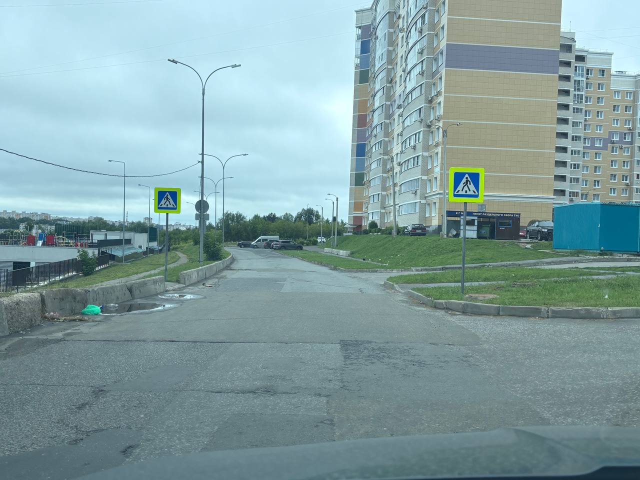 Первые пешеходные переходы